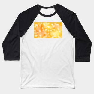 Christmas background in yellow and orange Baseball T-Shirt